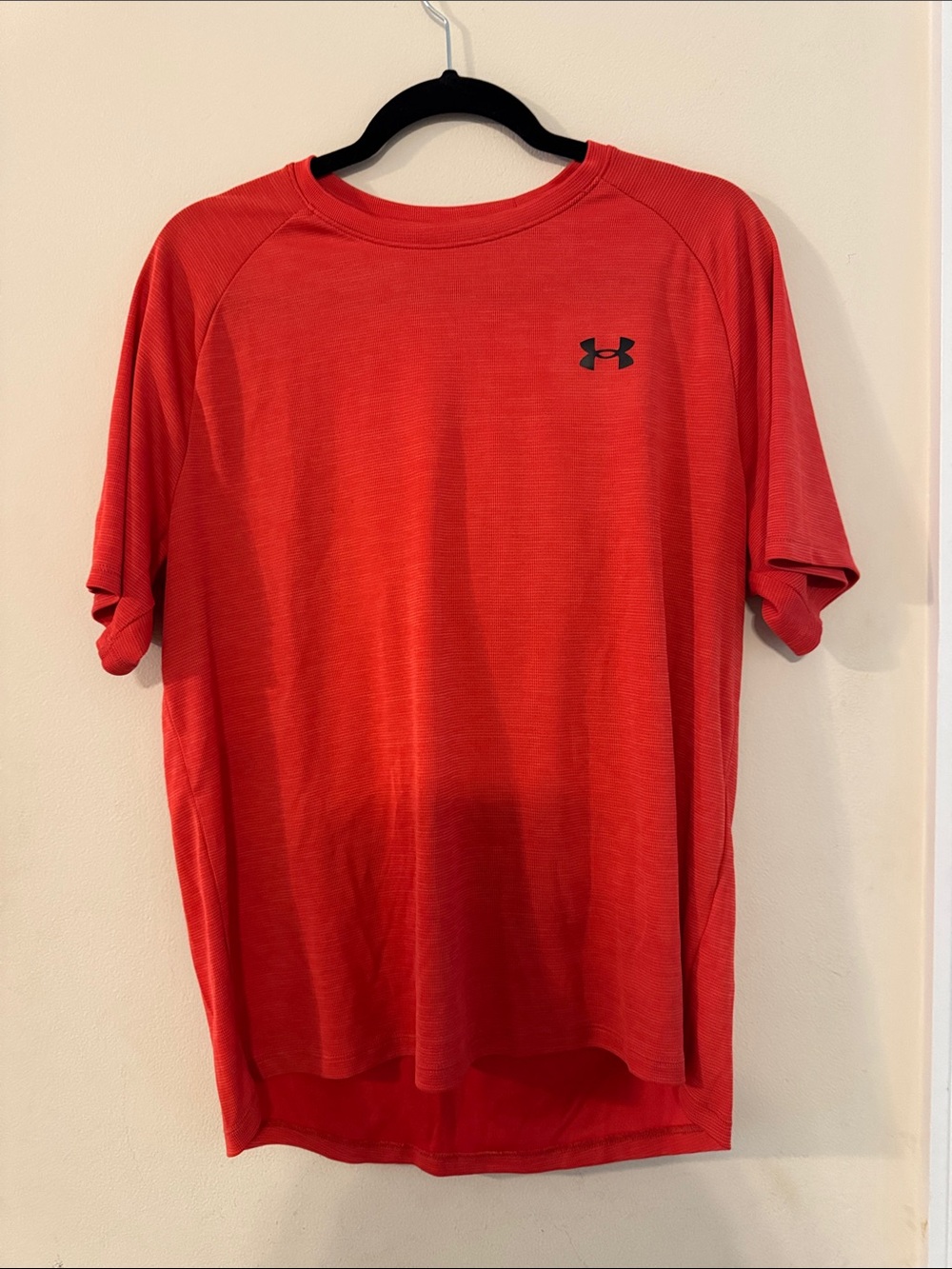 Under Armour Burnt Orange Short Sleeve Crew Neck Performance Tee